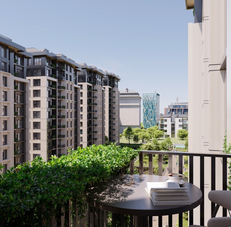 1+1 Apartment for Sale in Güneşli Istanbul | Installment Plan | Turkish Citizenship