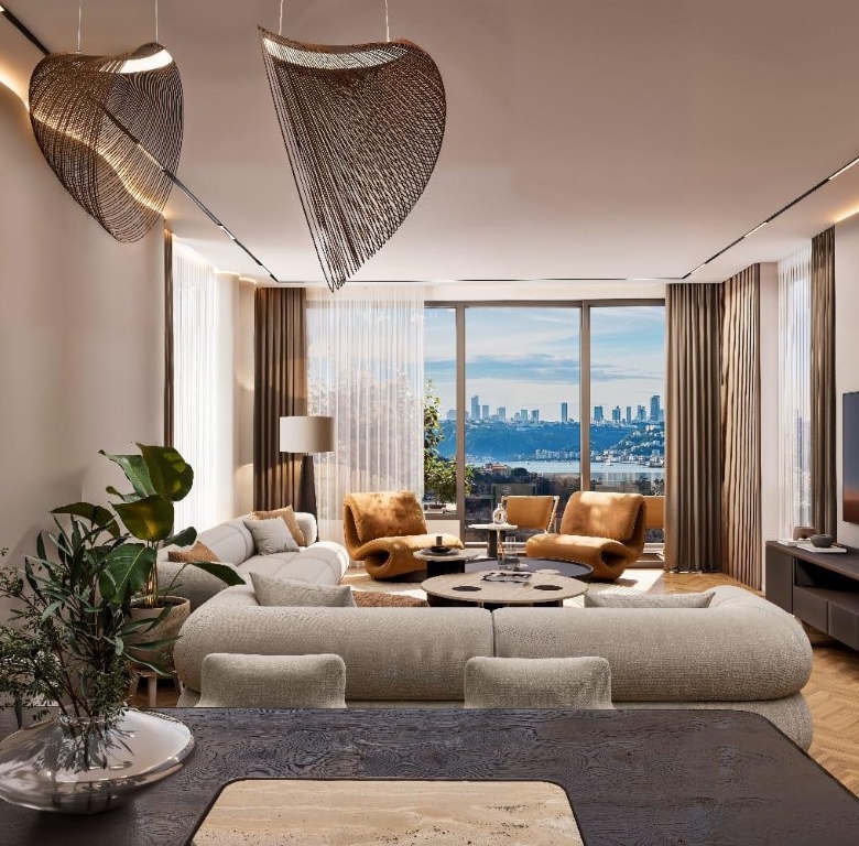 شقق فاخرة بإطلالة مباشرة على البوسفور للبيع في إسطنبول – بدون دفعة أولى