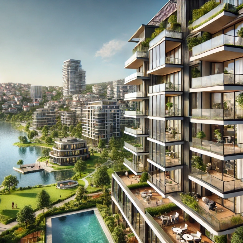 Lake view Luxury Apartments in the Heart of Istanbul