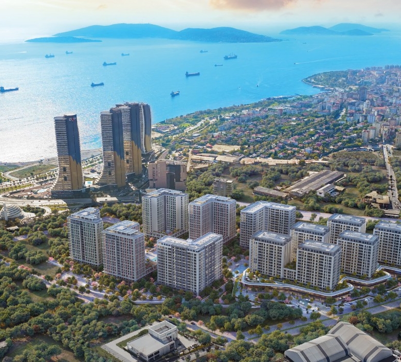 Sea View Apartments for Sale in Pendik, Istanbul | Turkish Citizenship & High ROI
