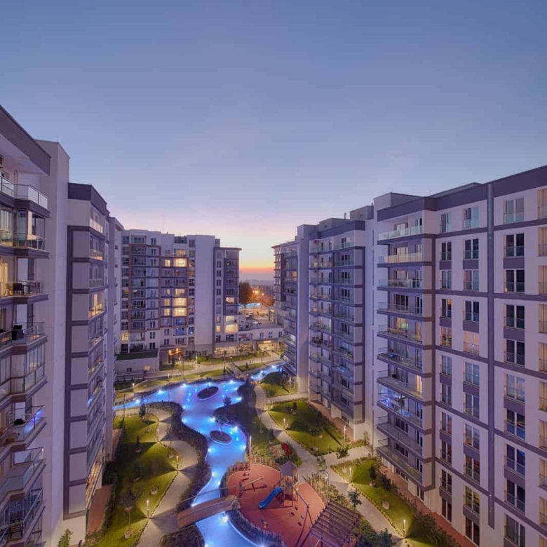 ready apartments for sale in Basin Express, Istanbul, Turkey, with installment