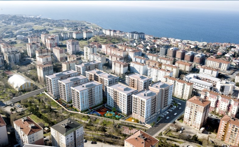 Apartments near the sea for sale in Beylikduzu, Istanbul, in installments