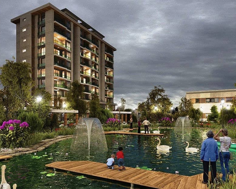 Sea spacious apartments at affordable prices for sale in Istanbul