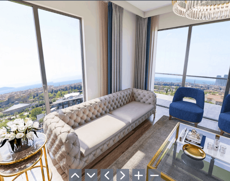 Sea view apartments for sale in Topkapi, Istanbul, Turkey