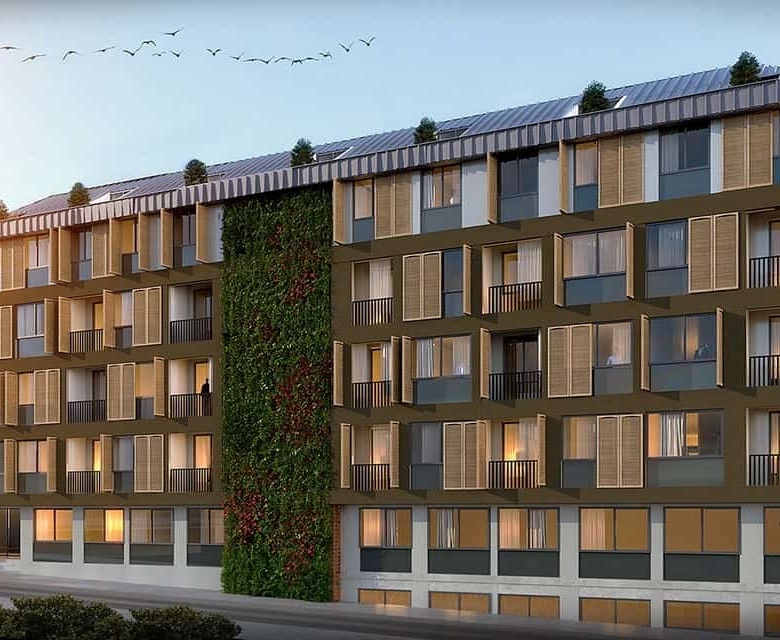 Investment apartments for sale in the center of Istanbul, Turkey, close to Taksim, with installments