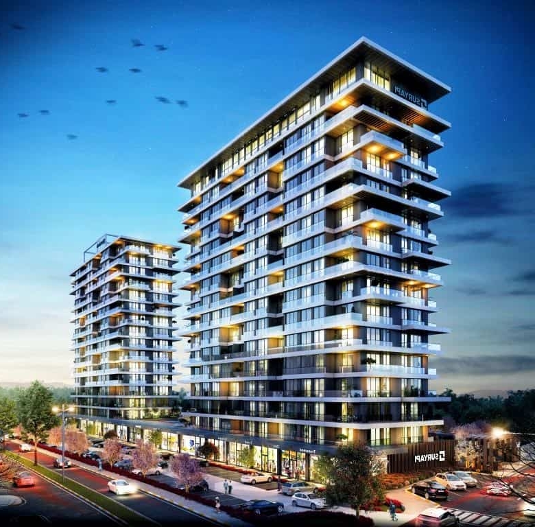 Investment apartments for sale in Istanbul center, Kagithane, close to the metro station