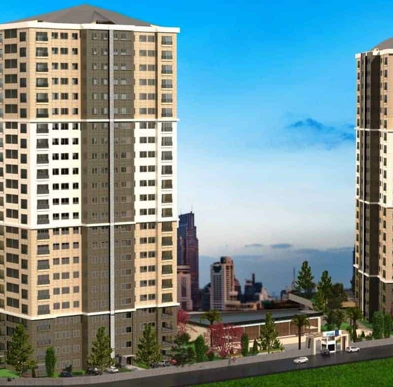 Forest and sea view apartments for sale in Istanbul asian side,Kartal