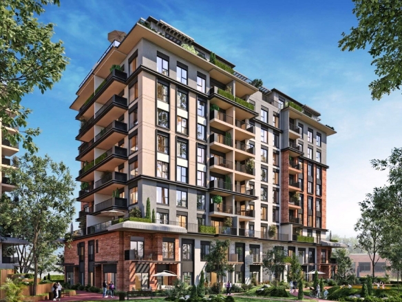 شقة 1+1 للبيع في ليفنت إسطنبول مناسبة للجنسية التركية