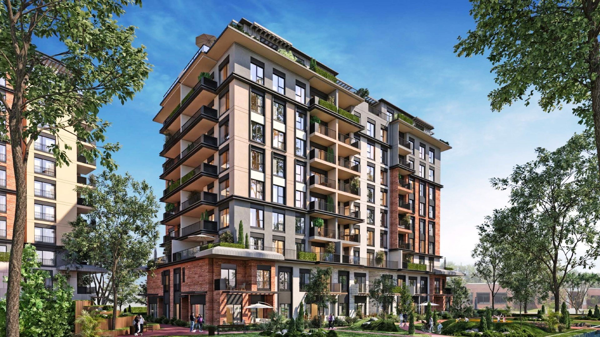 شقة 1+1 للبيع في ليفنت إسطنبول مناسبة للجنسية التركية