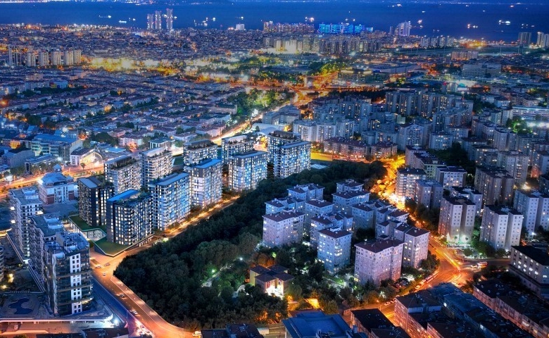 Luxury apartments for sale in Bahcelievler, Istanbul , Turkey.