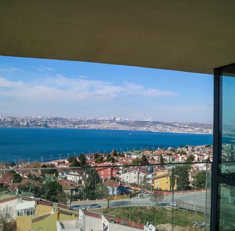 Sea view apartments for sale in buyukcekmece istanbul , turkey