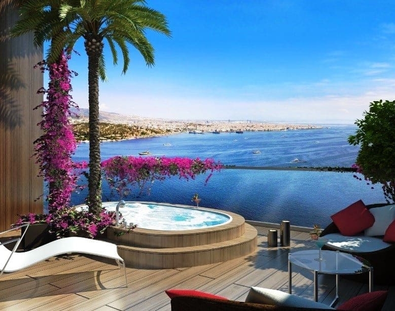 Sea view Apartments For Sale in Izmir center, Turkey