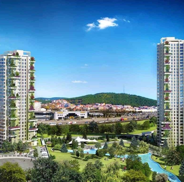 Investment apartments for sale in Asian Istanbul with long term installment