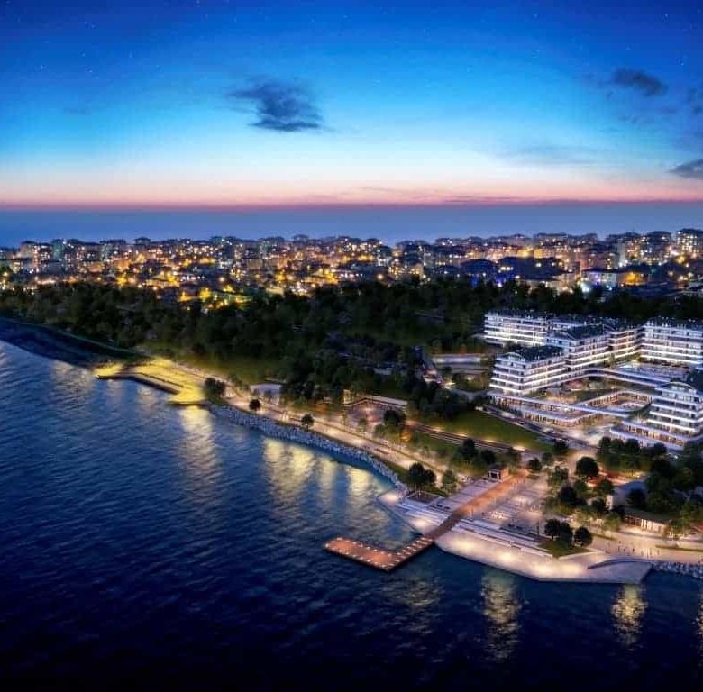 Sea view apartments for sale in Buyukcekmece, Istanbul