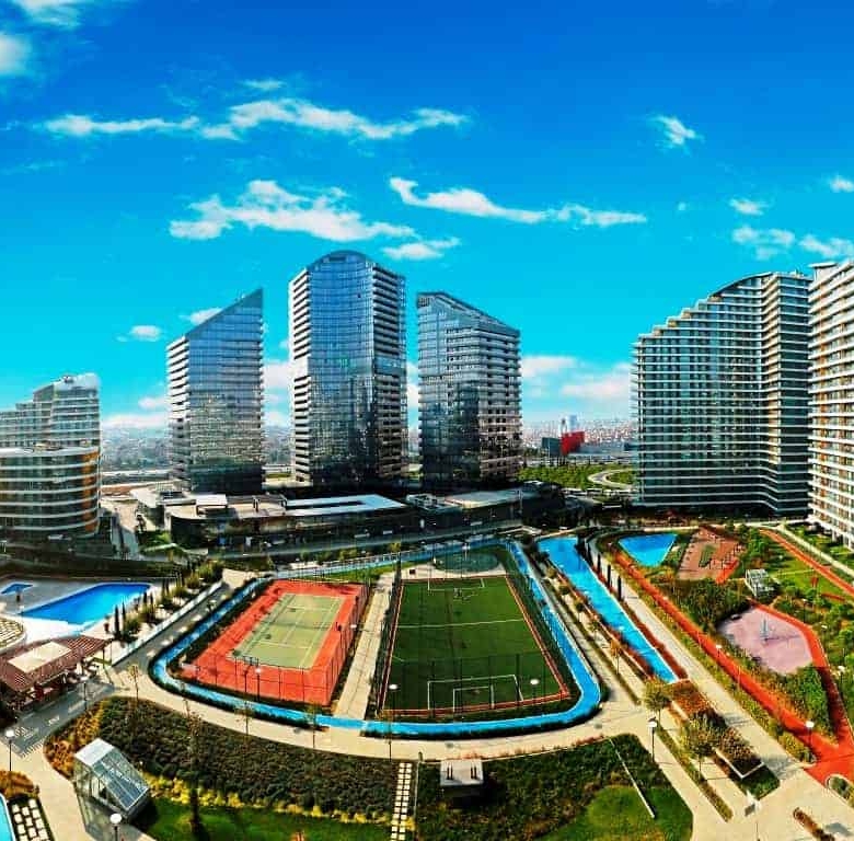 Luxury apartments for sale in Bagcilar, Istanbul, Turkey