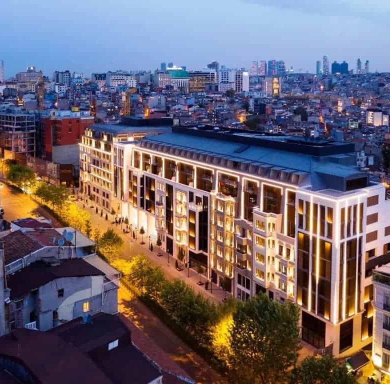 Luxury apartments for sale in Taksim,center of Istanbul,Turkey