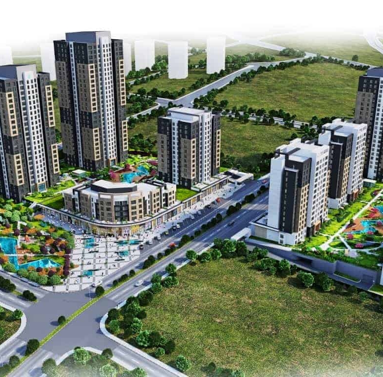 شقق للبيع في باهجي شهير ,اسطنبول,مطلة على قناة اسطنبول