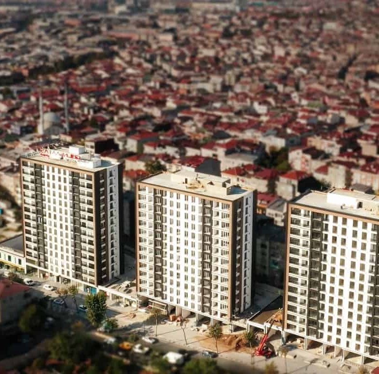 Apartments for sale in Bayrampasa, near metro station