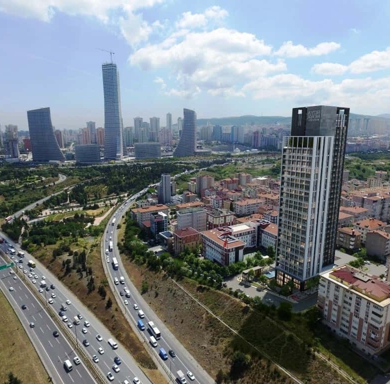 Investment apartments for sale in Atasehir, Asian Istanbul, Turkey