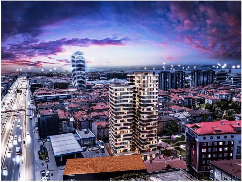 شقة استثمارية مطلة على البحر للبيع في افجلار اسطنبول مع ضمان ايجار