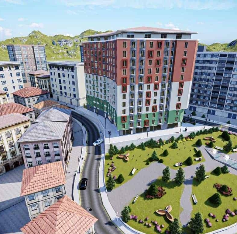 Cheap apartments with rental guarantee for sale in Esenyurt, Istanbul, Turkey