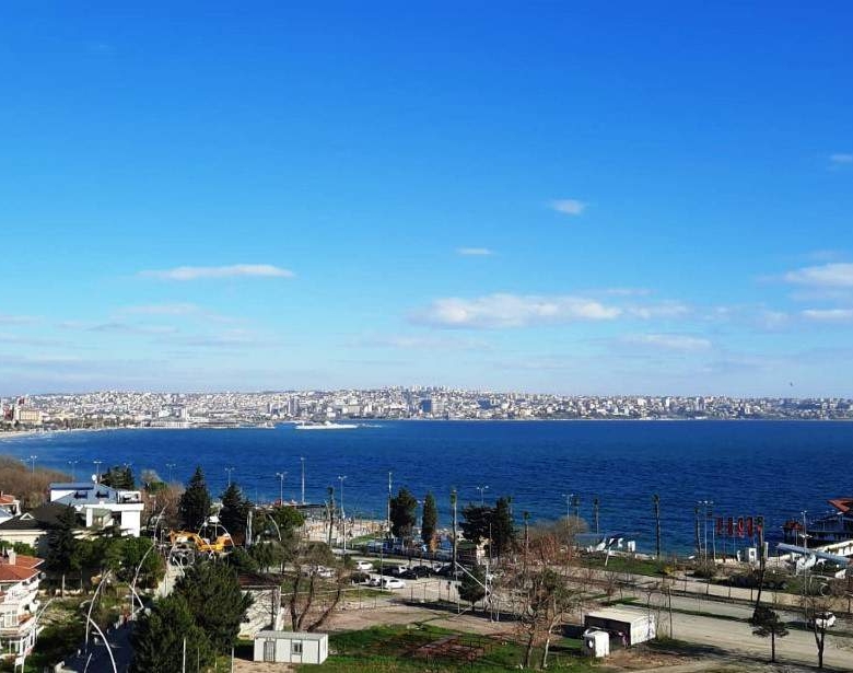 ٍSea view duplex for sale in Istanbul, Buyukcekmece, Turkey