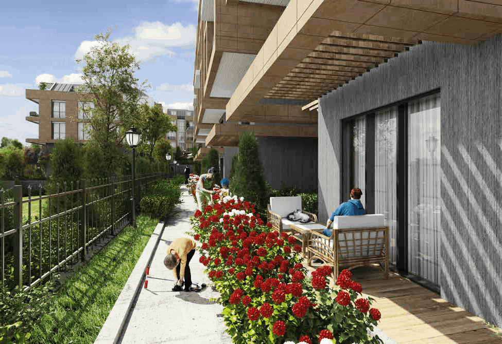 duplex for sale in istanbul (7) دوبلكسات بمساحات واسعة للبيع في اسطنبول , بيليك دوزو , تركيا