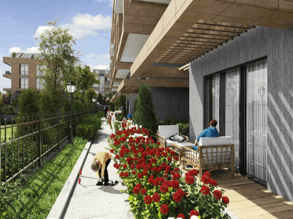 دوبلكسات للبيع في اسطنبول بيليك دوزو تركيا