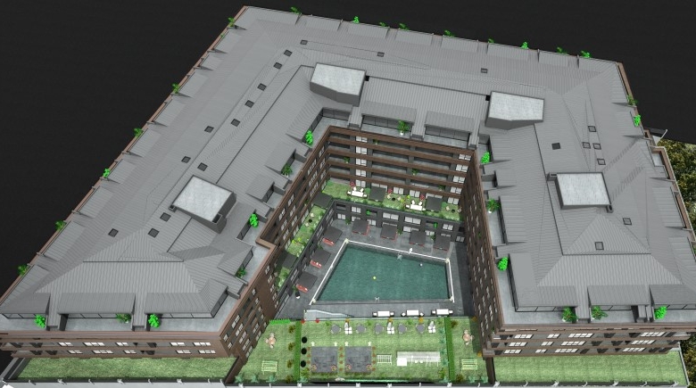 Luxury apartments for sale in Gokturk, Istanbul, near the golf club.