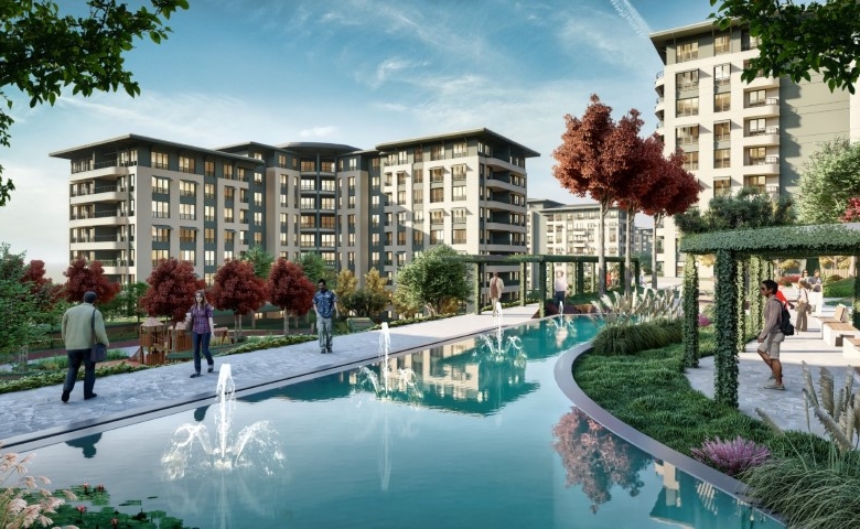 Apartments government guarantee for sale Istanbul, installments for 10 years
