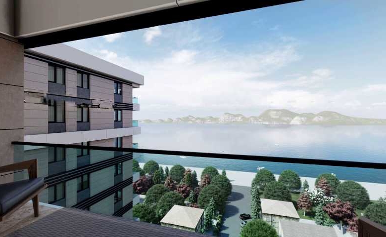 Lake view apartments for sale in Kucukcekmece