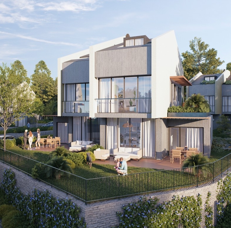 Luxury Villa for Sale in Sarıyer Istanbul – 5+1 Triplex with Private Garden | Suitable for Turkish Citizenship