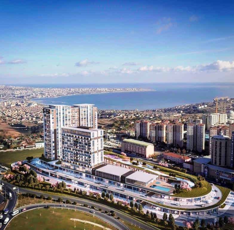 شقق استثمارية مطلة على البحر للبيع في اسطنبول تركيا