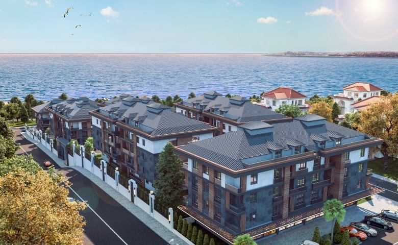 3 Bedroom Duplex with Sea View in Beylikdüzü Marina | Citizenship