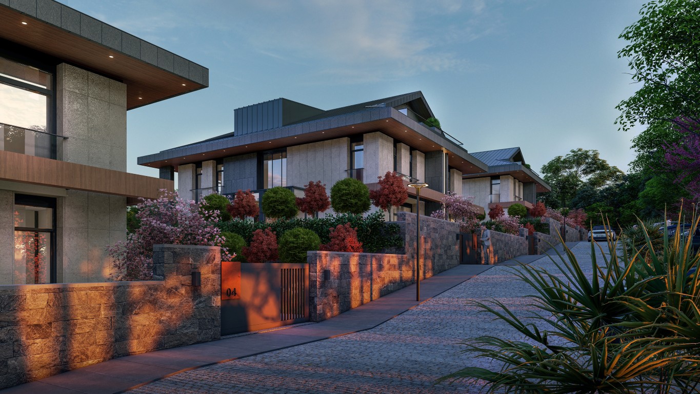 villa-for-sale-in-Cekmekoy-Omerli-Istanbul-with-private-pool-3