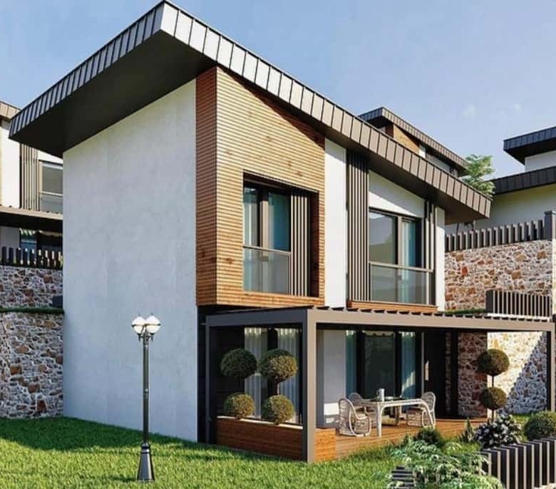 Furnished villas with lake view for sale in Sapanca, Turkey