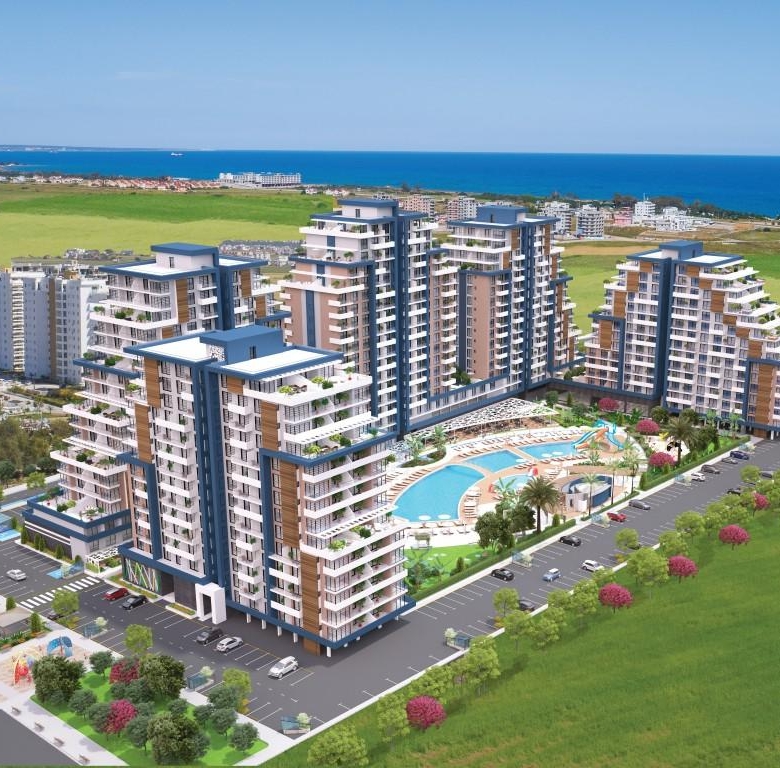 شقق للبيع في قبرص التركية بالقرب من البحر