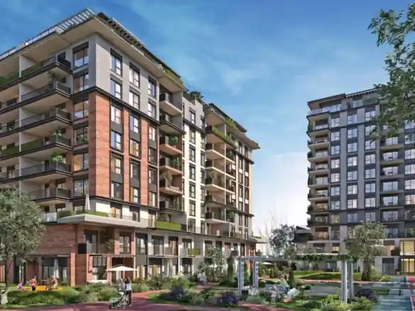 Luxury apartments in Istanbul with modern design|||||||||||||