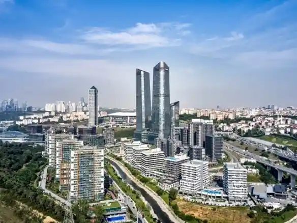 partment for sale in Sarıyer Istanbul with Belgrad Forest view